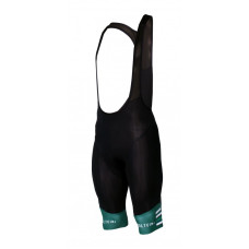 *Letnji biciklistički šortc sa uloškom Doltcini LINEA crno-zelene (XL)